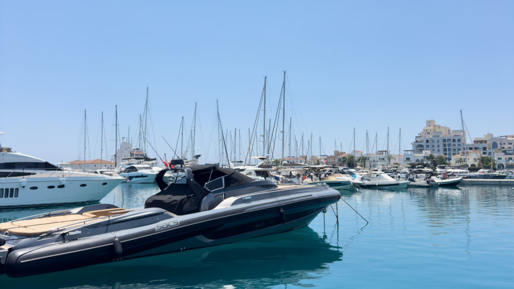 Yacht maintenance in Limassol Marina