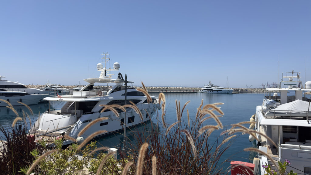 Yachts in Limassol Marina,Cyprus