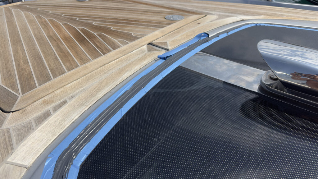 Yacht sealant professional replacement