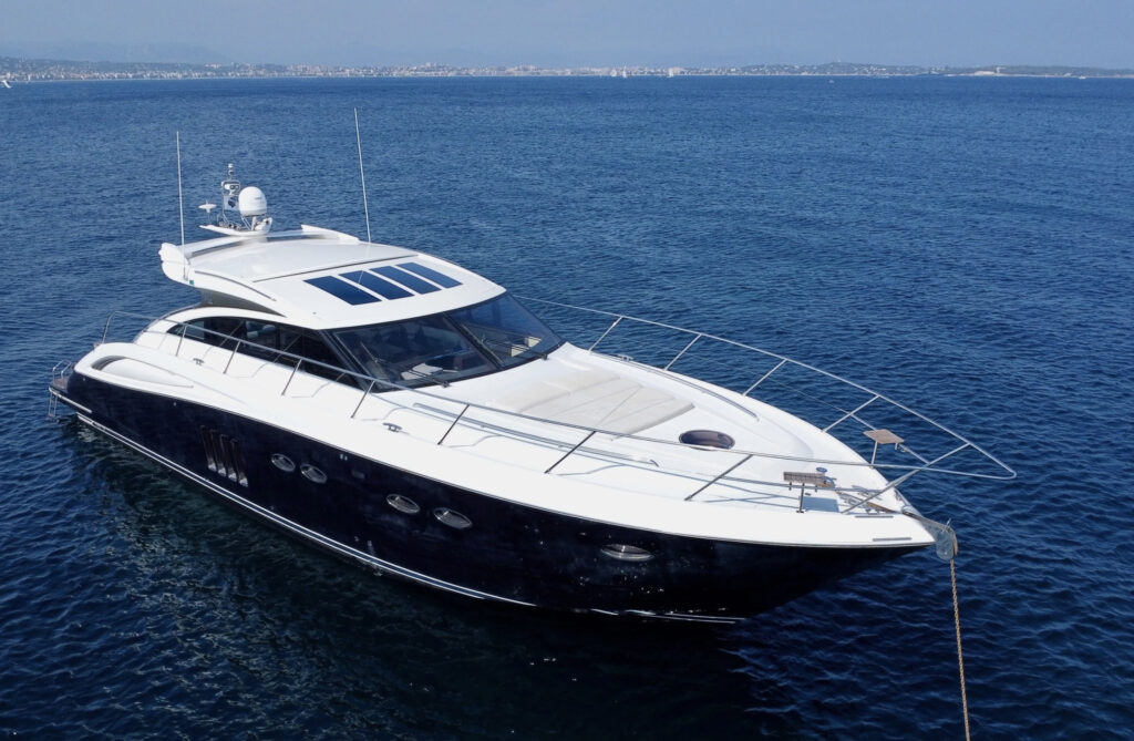 Princess V62 motor yacht for sale in Cyprus